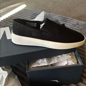 Sleek Black Slip-On Loafers